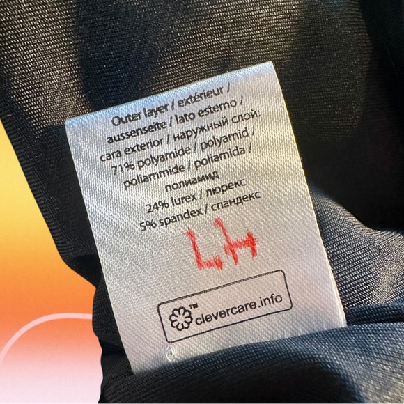 NWT ROTATE Birger Christensen ‘Kristinia’ Striped Skirt in “Crystal Teal” Size 2 - Picture 15 of 16